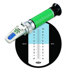 VEE GEE REFRACTOMETER BTX-1, 0-10%